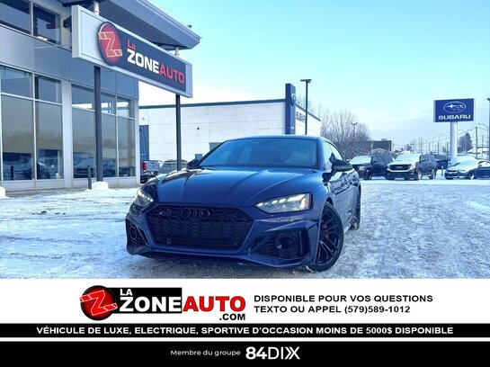 Audi RS 5 Sportback 2023 2023 Bleu