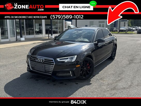 Audi A4 Progressiv 2018 2018 Noir