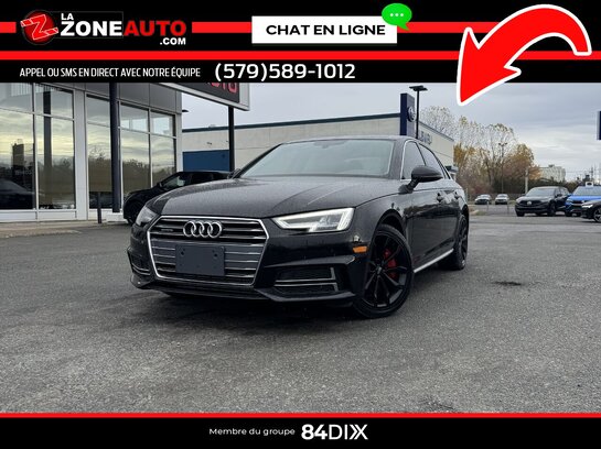 2018 Audi A4 Progressiv 2018 Black