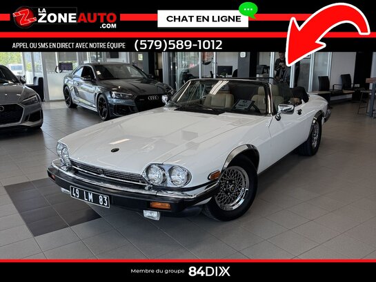 Jaguar XJS V12 Cabriolet 1990 1990 Blanc