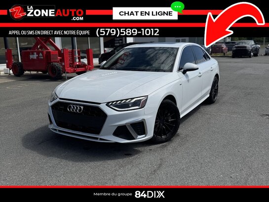 Audi berline A4 2020 2020 Blanc
