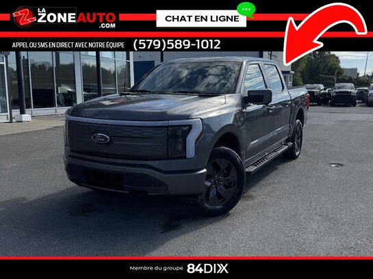 Ford F-150 Lightning LARIAT 2022 2022 Gris