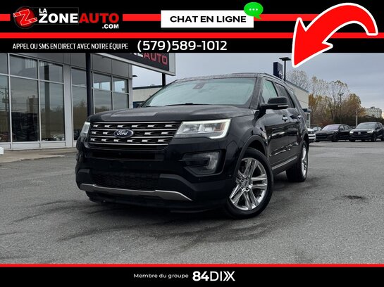 2016 Ford Explorer Limited 2016 Black