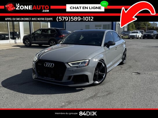 Audi RS 3 berline 2019 2019 Gris