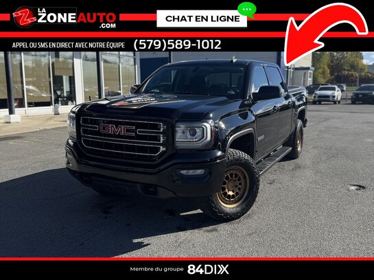 GMC Sierra 1500 SLE 2018 2018 Noir