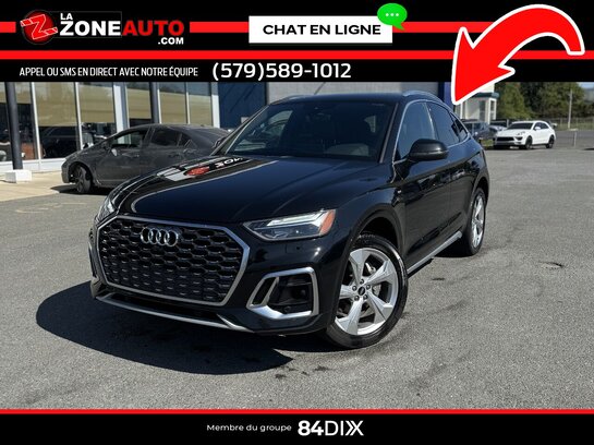 Audi Q5 Sportback 2021 2021 Noir