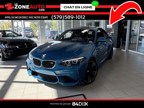 BMW M2 2018 2018 Bleu