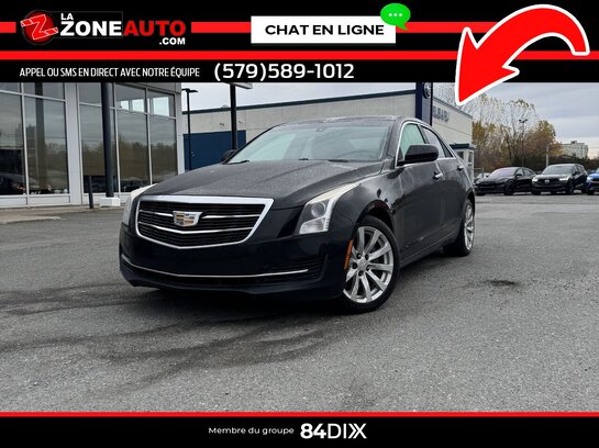 2017 Cadillac ATS berline 2017 Black