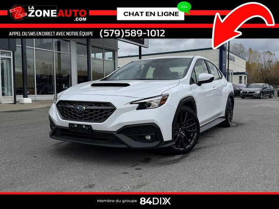 2022 Subaru WRX 2022 White