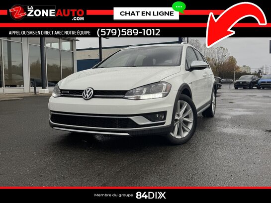 2019 Volkswagen Golf Alltrack 2019 White