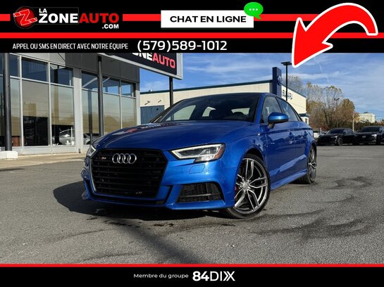 2018 Audi S3 berline 2018 Blue
