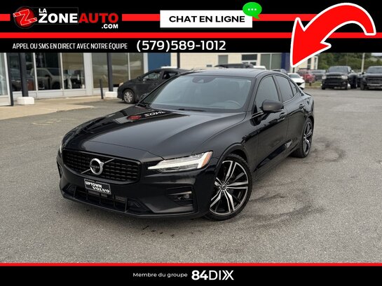 Volvo S60 R-DESIGN T6 2021 2021 Noir
