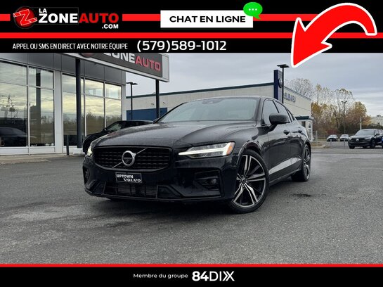 2021 Volvo S60 R-DESIGN T6 2021 Black